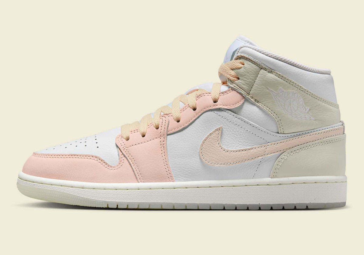 Air Jordan 1 Mid Soft Pink Summit White Hj6654 100 2