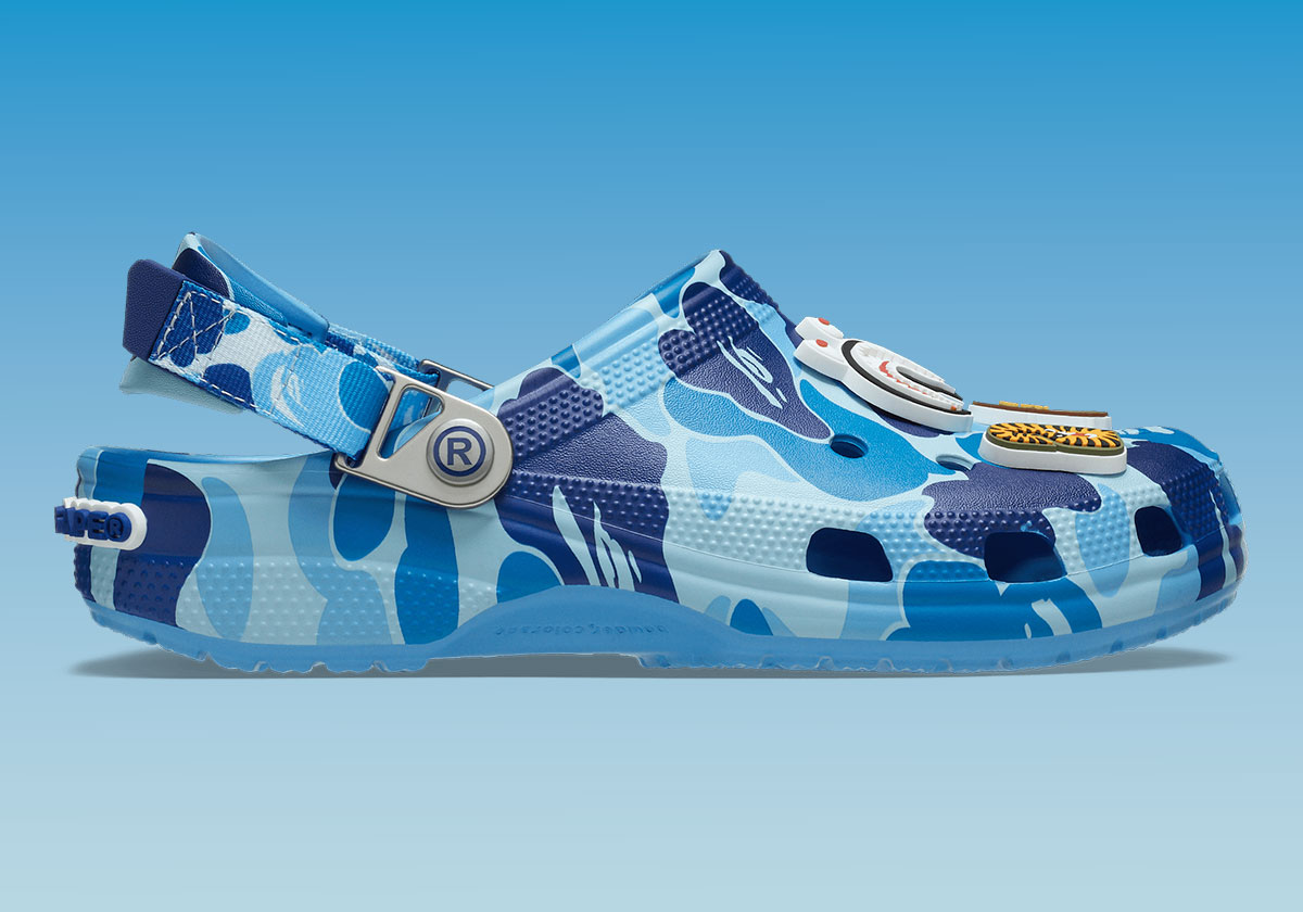 Bape Crocs Clog Blue 209627 4tb 2
