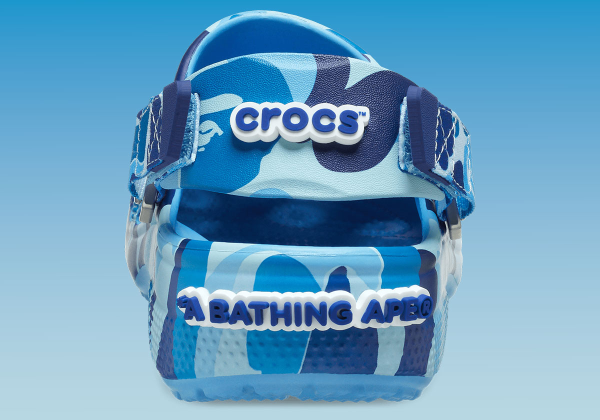 Bape Crocs Clog Blue 209627 4tb 3
