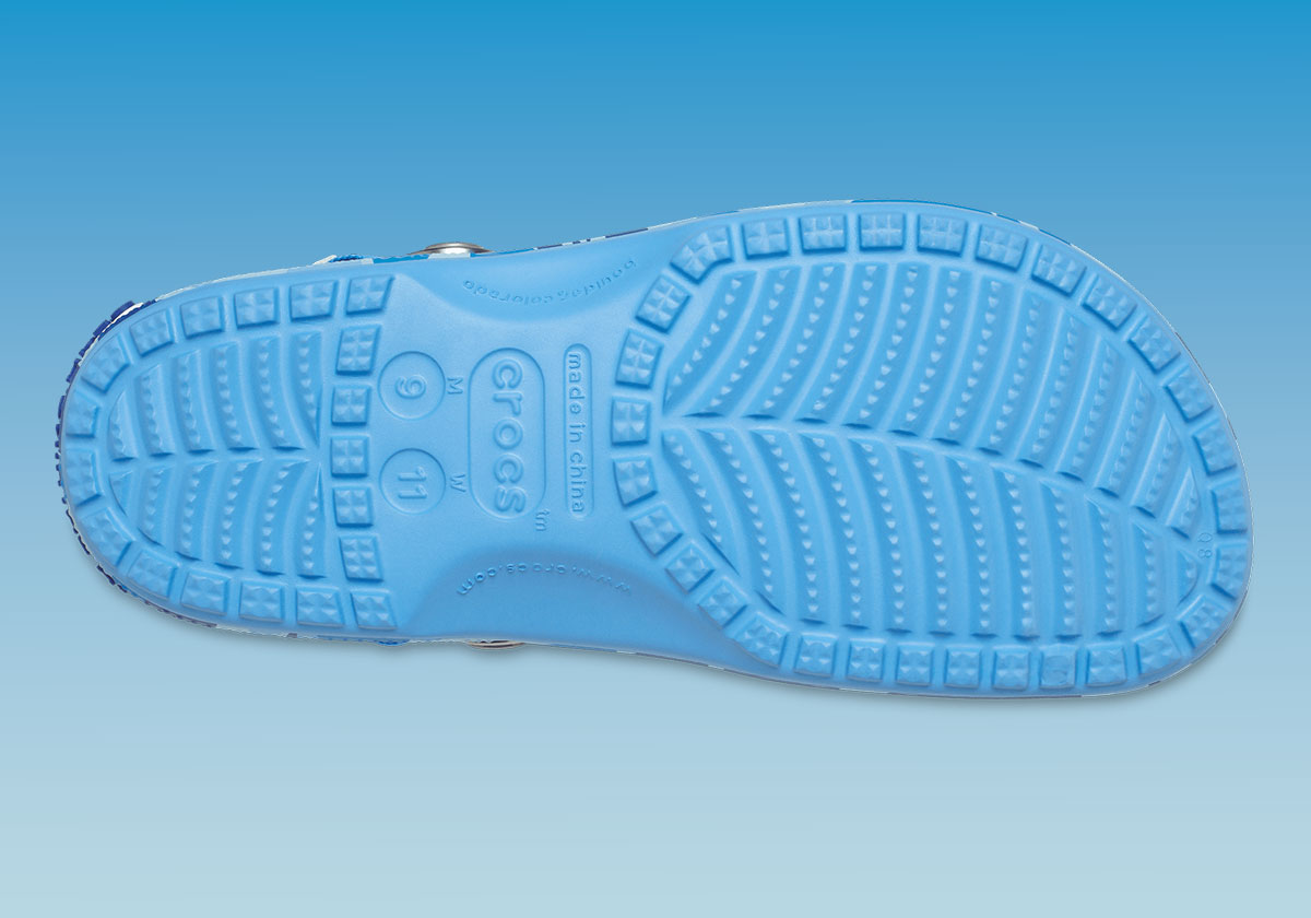 Bape Crocs Clog Blue 209627 4tb 6