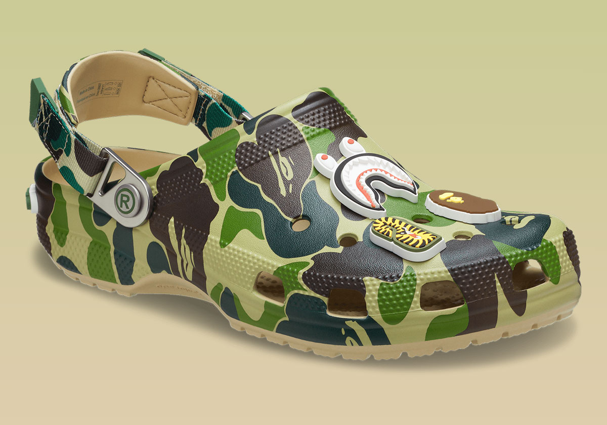 Bape Crocs Clog Green 209627 212 1