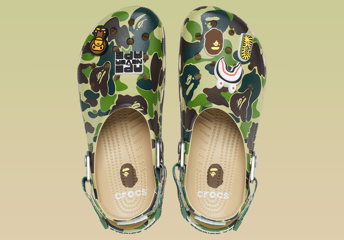 Bape Crocs Clog Green 209627 212 2