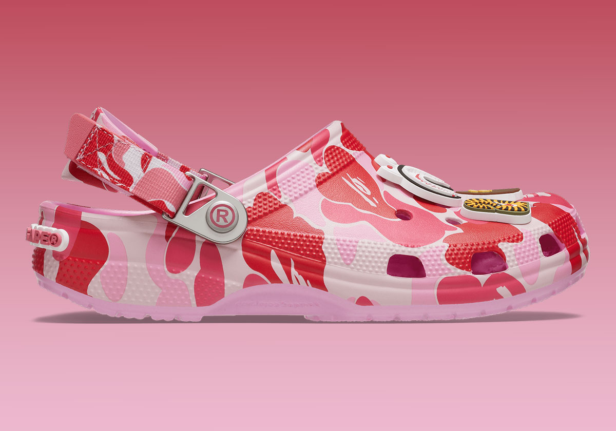 Bape Crocs Clog Pink 209627 6i2 4