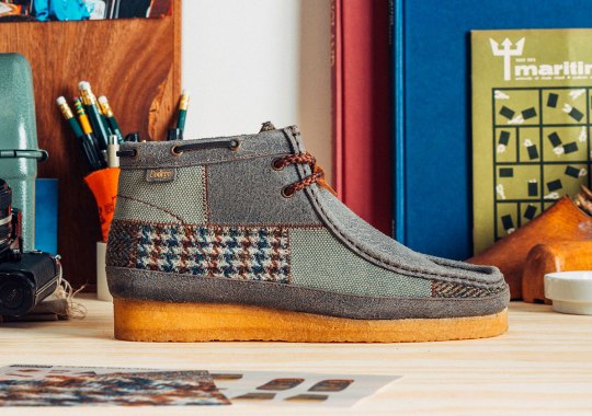 Bodega Nods To New England With A Patchwork Clarks Wallabee