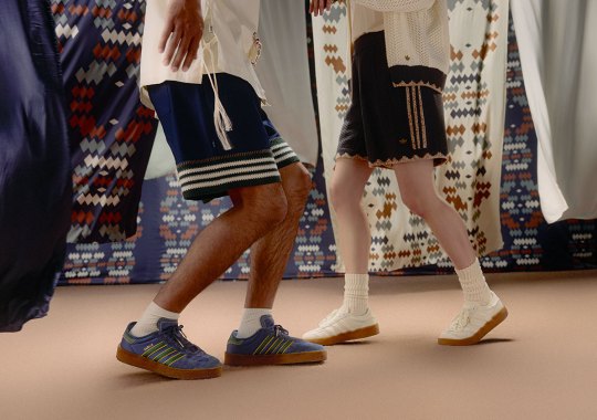 The CLOT x adidas Gazelle “Silk” Pack Releases April 19th