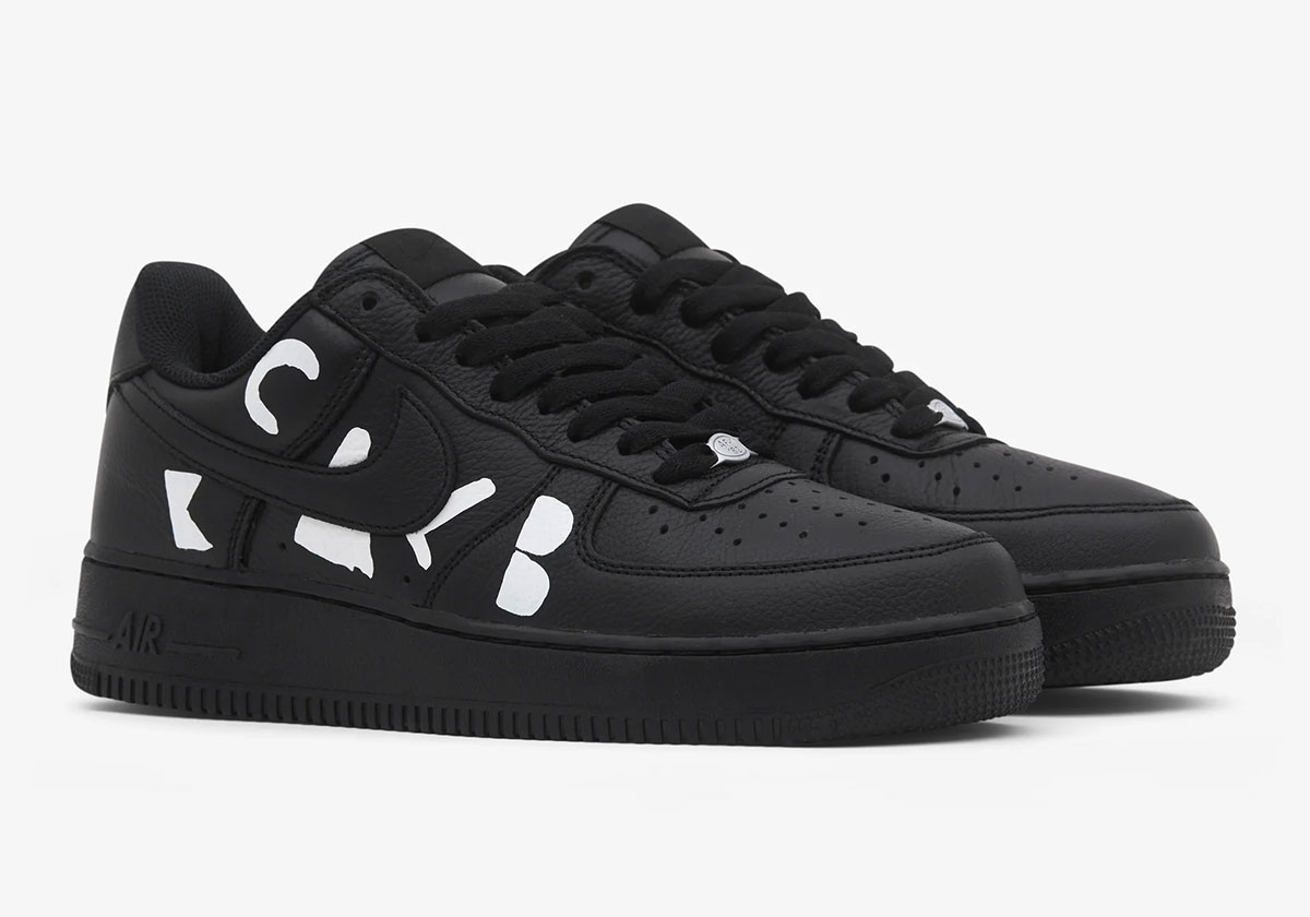 Comme des Garçons BLACK x Nike Air Force 1 Available In The US