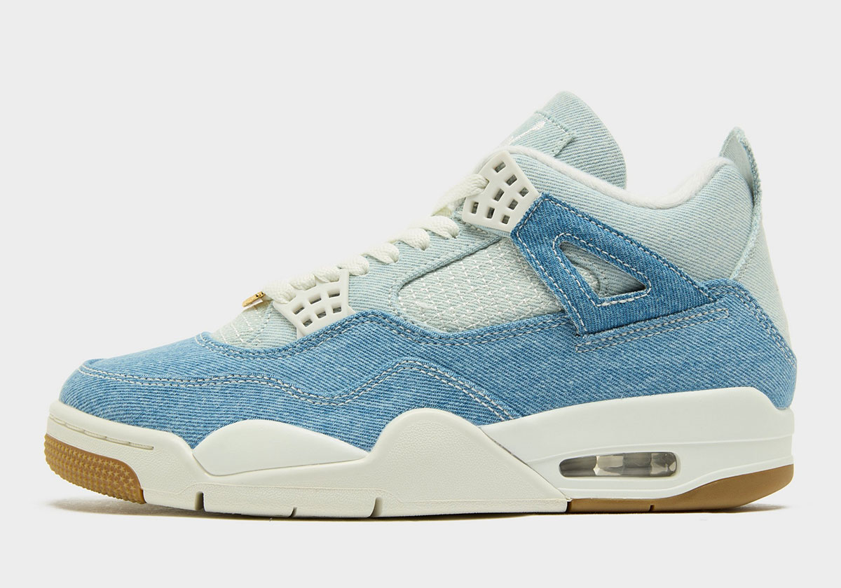 Official Retailer Images Of The Air Jordan 4 “Denim”