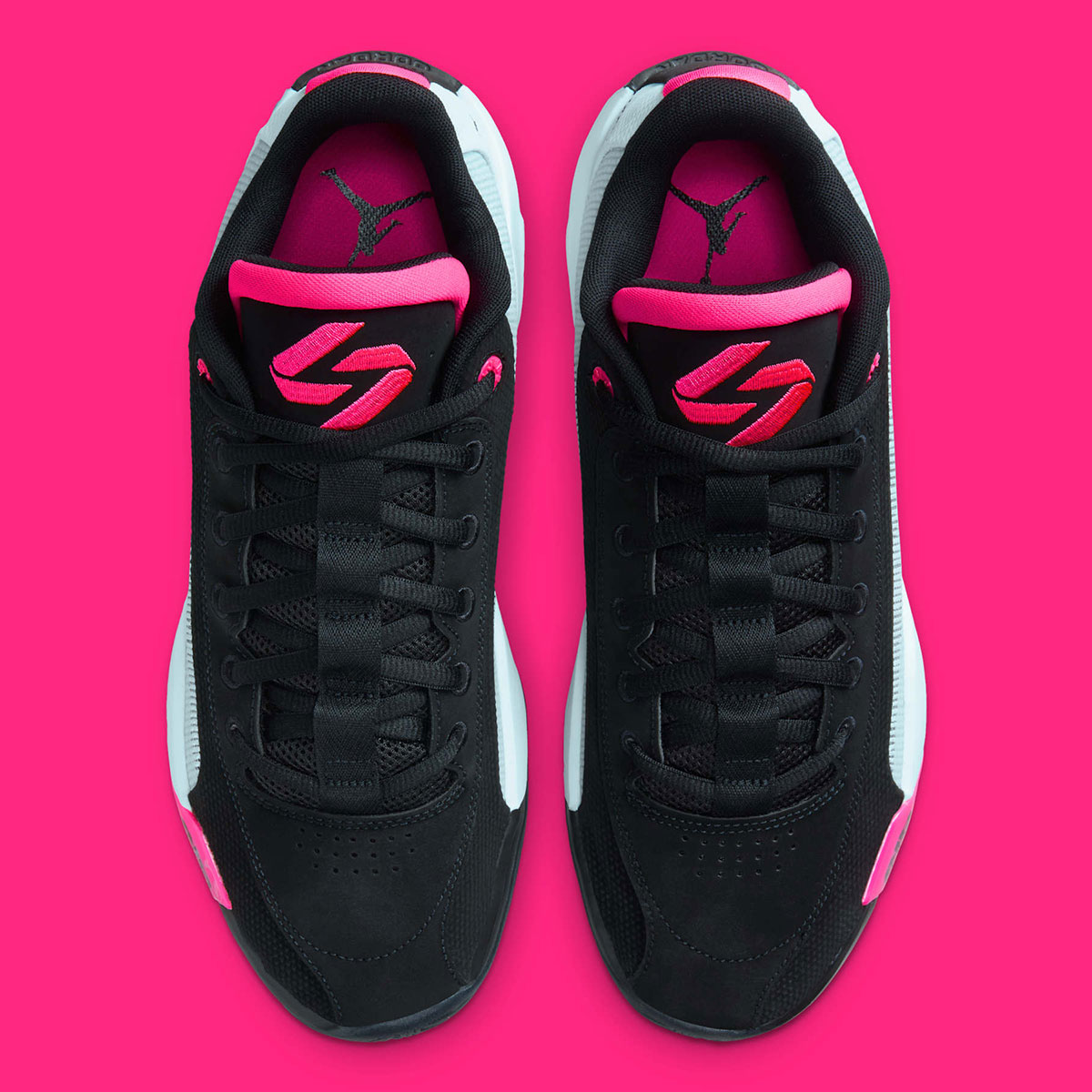Jordan Luka 77 Black Hyper Pink Barely Green Hf0806 001 3