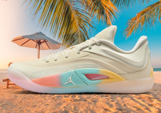 The Jordan Zion 4 Gets In Vacation Mode