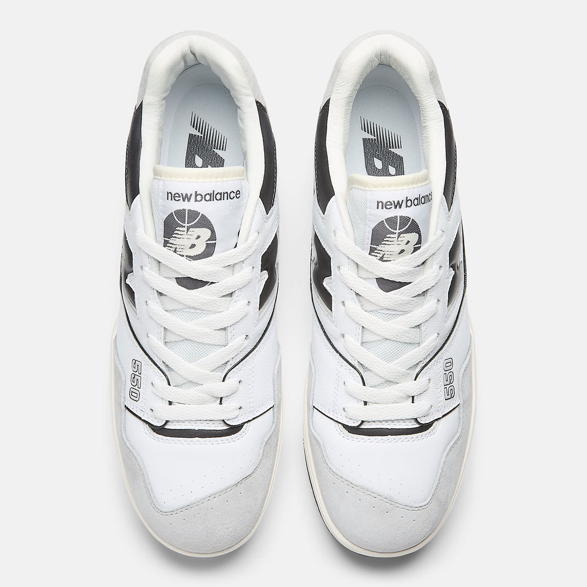 New Balance 550 Salt And Pepper Bb550gwb 1