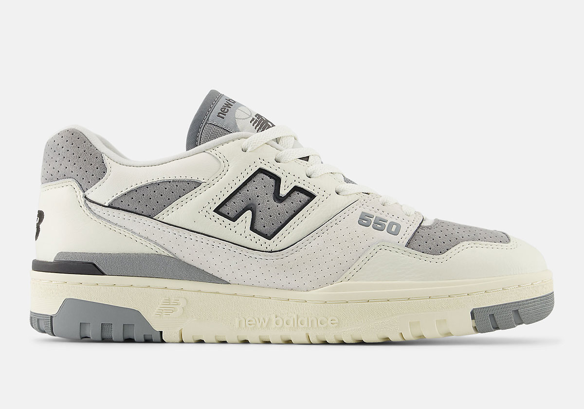 New Balance 550 Sea Salt Slate Grey Bb550lem 4