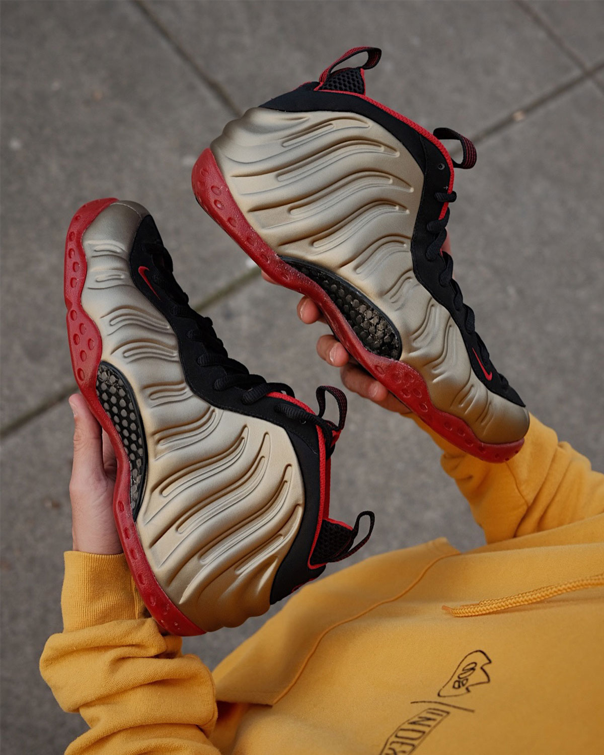 Nike Air Foamposite One Bronze Cough Drop Sample 3