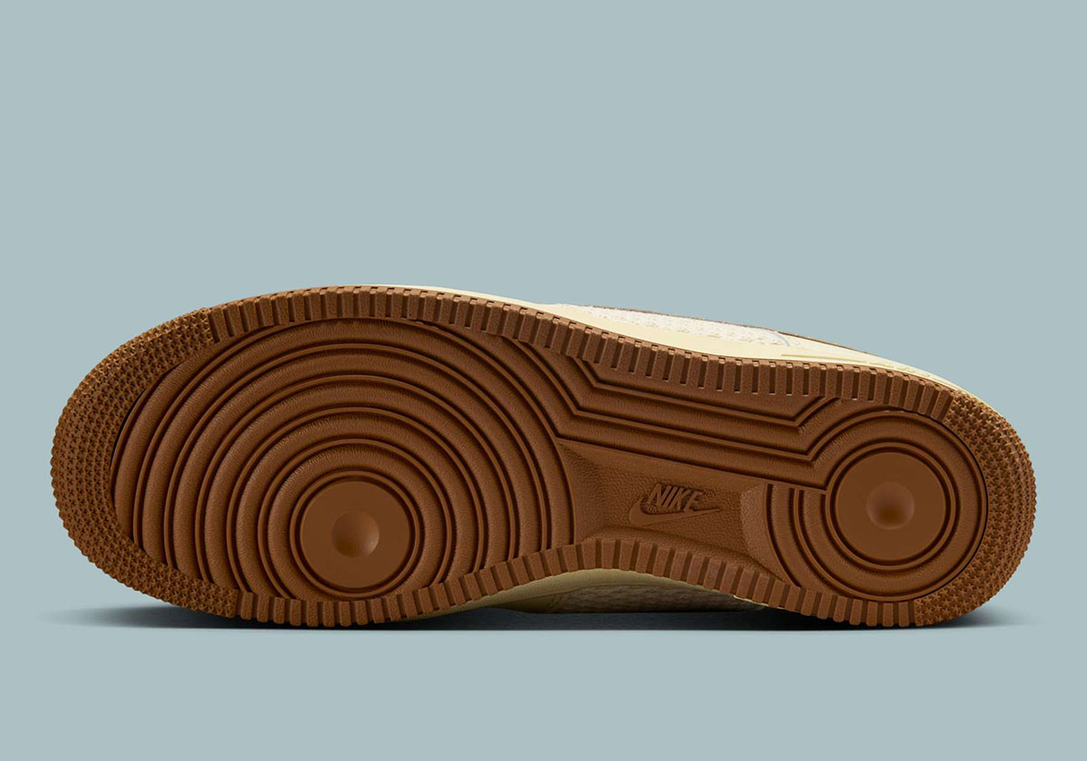 Nike Air Force 1 Low Coconut Milk Canyon Gold Light British Tan Ib7719 113 1