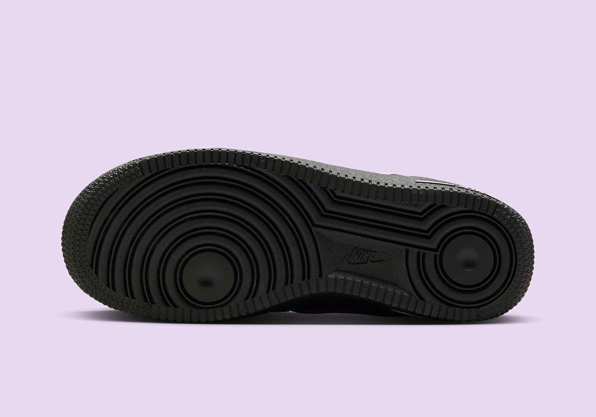 Nike Air Force 1 Low Contrast Stitch Black Purple Hj4563 001 3