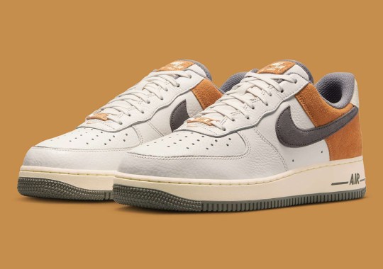 A Suede “Copper Moon” Casts Over The Nike Air Force 1 Low