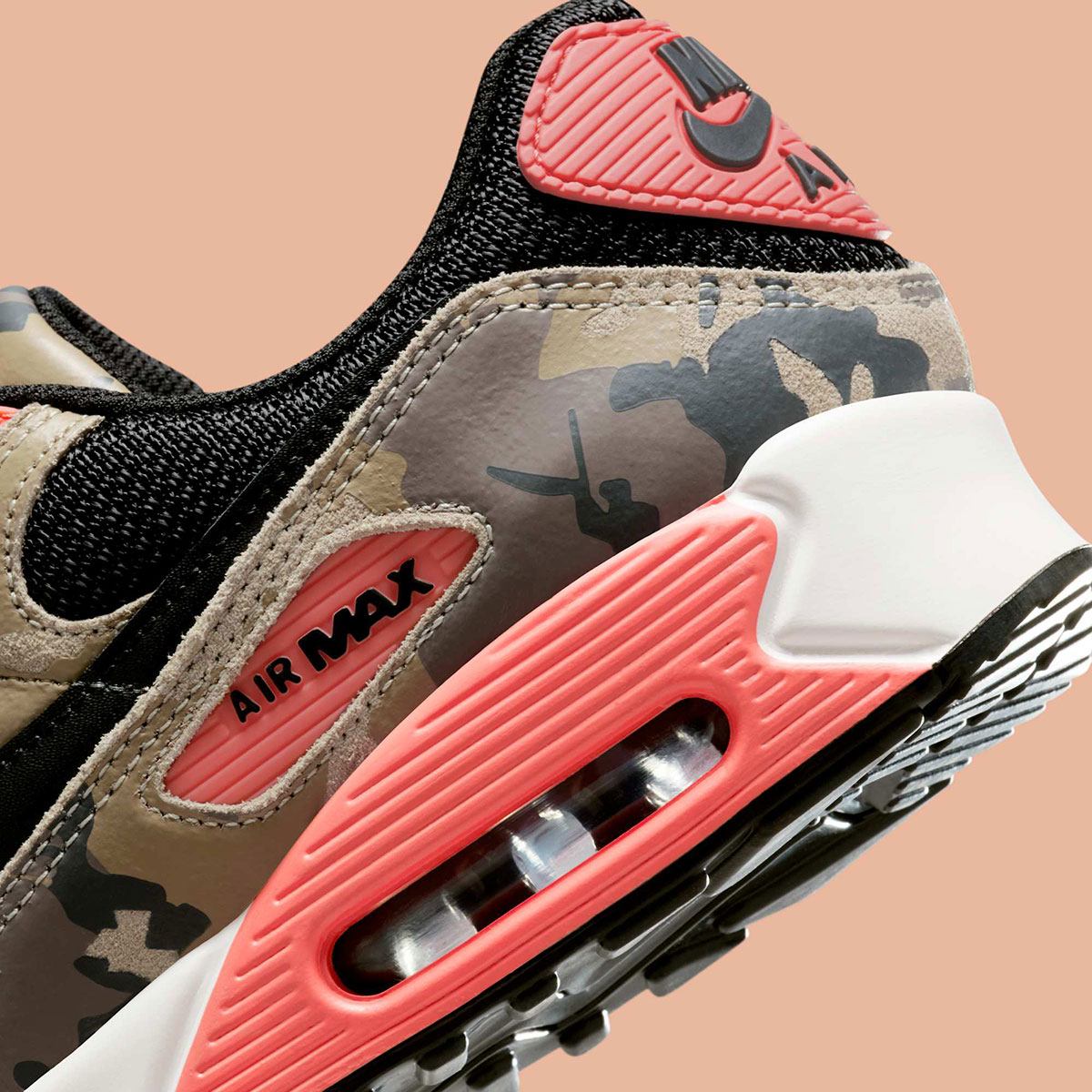 Nike Air Max 90 Camo Light Khaki Magic Ember Mink Brown If1721 200 3