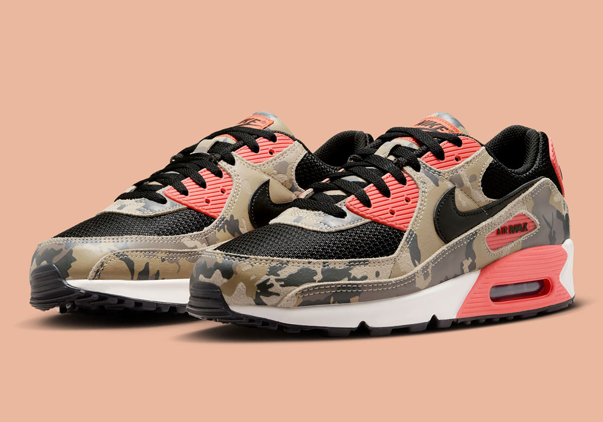 Nike Air Max 90 Camo Light Khaki Magic Ember Mink Brown If1721 200 4