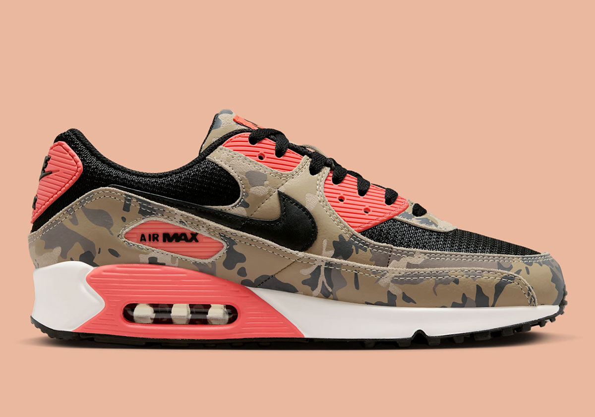 Nike Air Max 90 Camo Light Khaki Magic Ember Mink Brown If1721 200 6