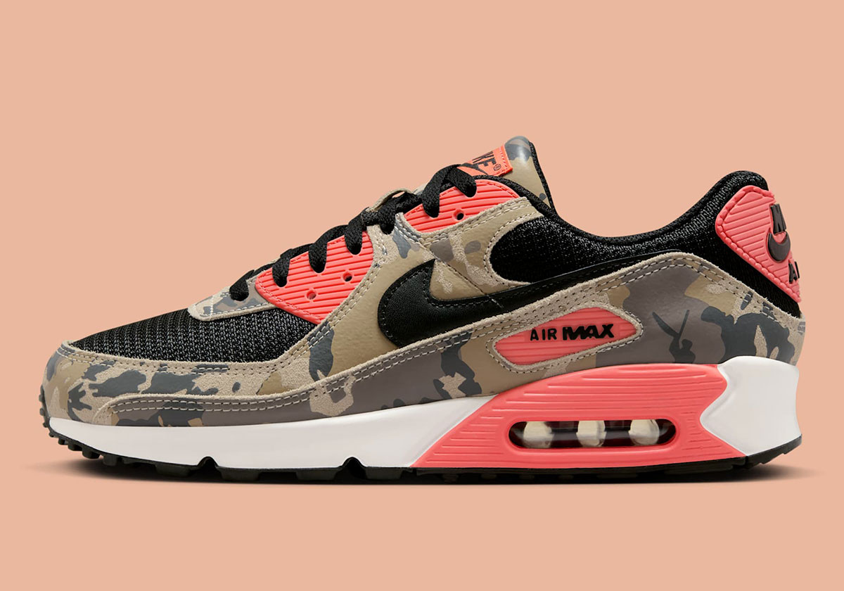 Nike Air Max 90 Camo Light Khaki Magic Ember Mink Brown If1721 200 8