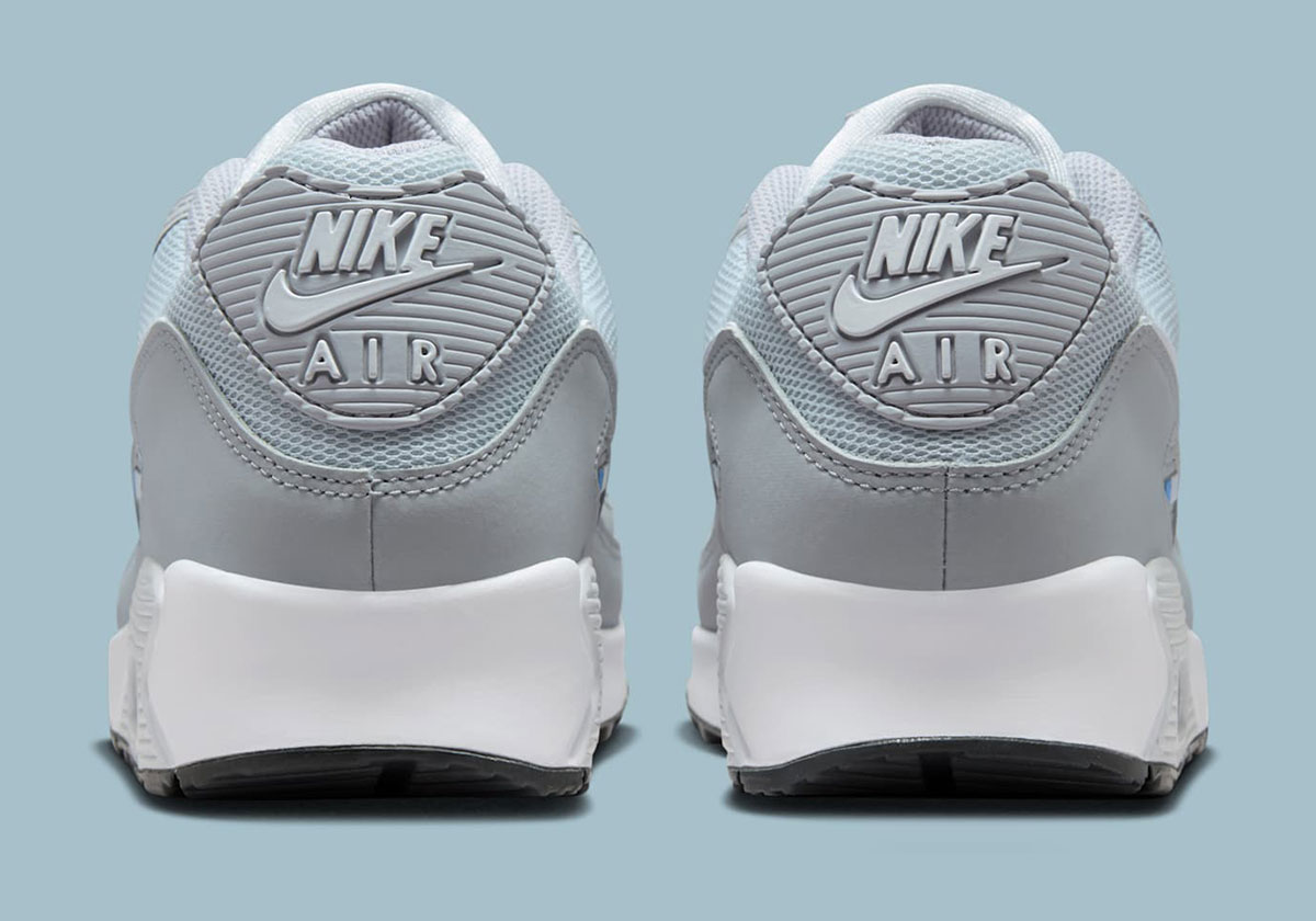 Nike Air Max 90 Grey Blue Ii6423 001 2