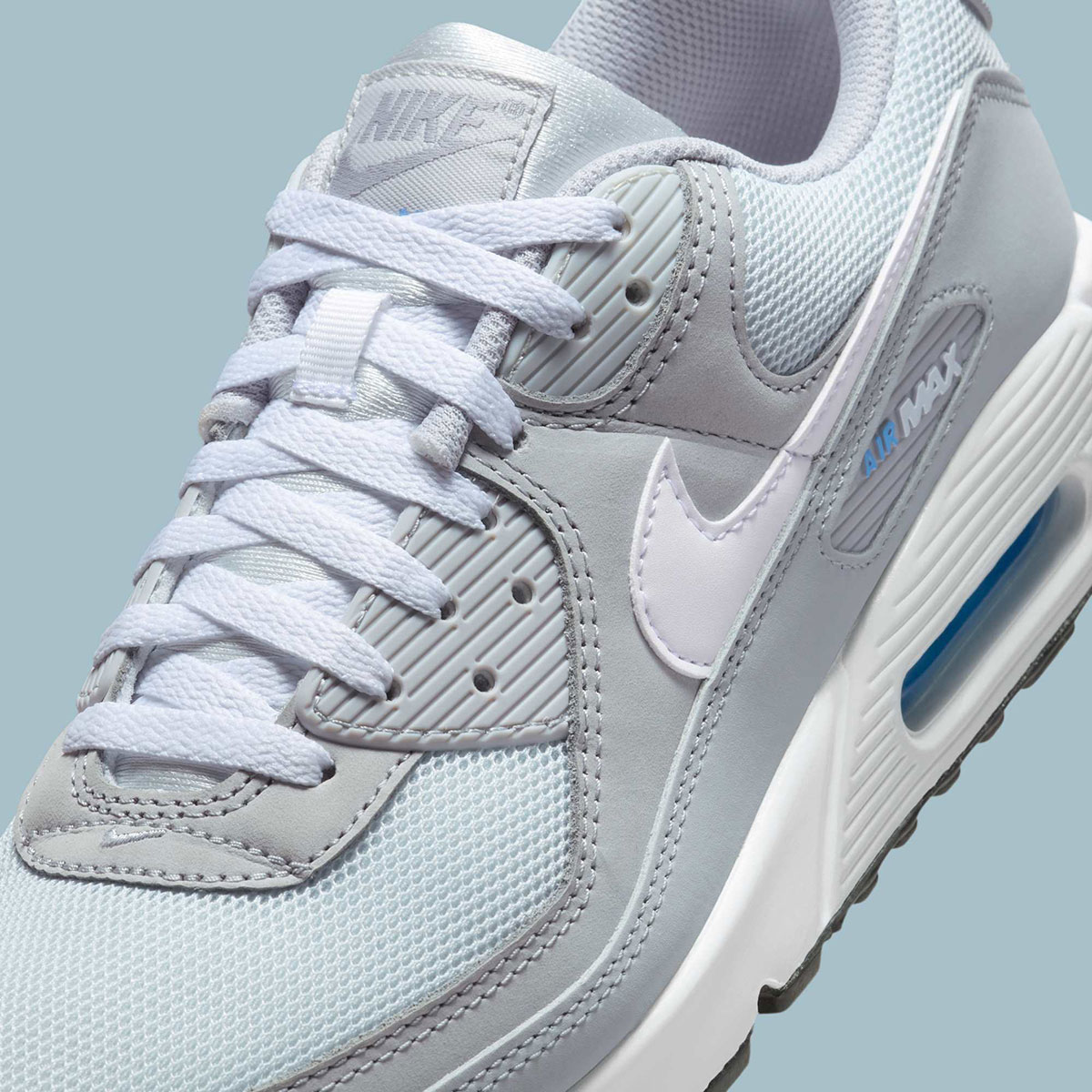 Nike Air Max 90 Grey Blue Ii6423 001 5