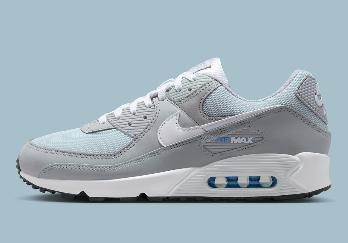 Nike Air Max 90 Grey Blue Ii6423 001 7
