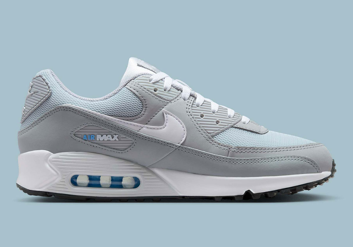 Nike Air Max 90 Grey Blue Ii6423 001 8