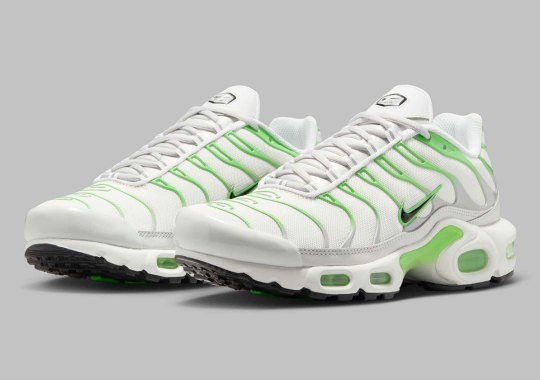 A “Green Strike” Jolts The Nike Air Max Plus To Life