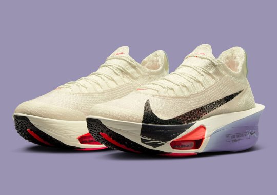 The Nike AlphaFly 3 Preps For The London Marathon In “Coconut Milk/Dusty Amethyst”