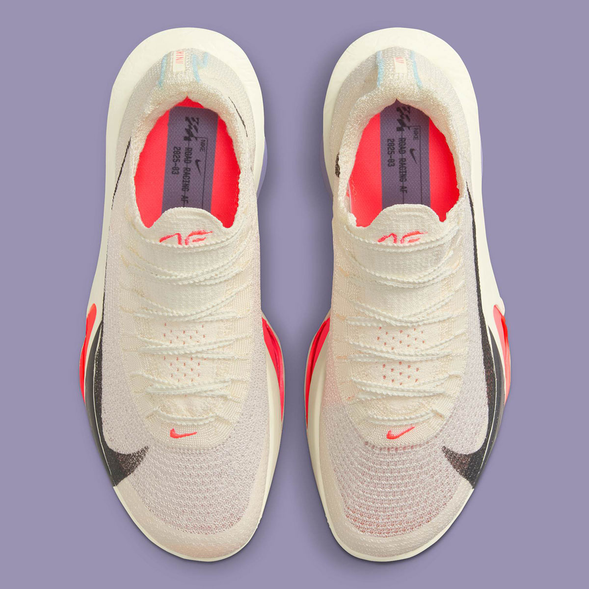 Nike Alphafly 3 Womens Coconut Milk Dusty Amethyst Glacier Blue Off Noir Fd8315 101 5