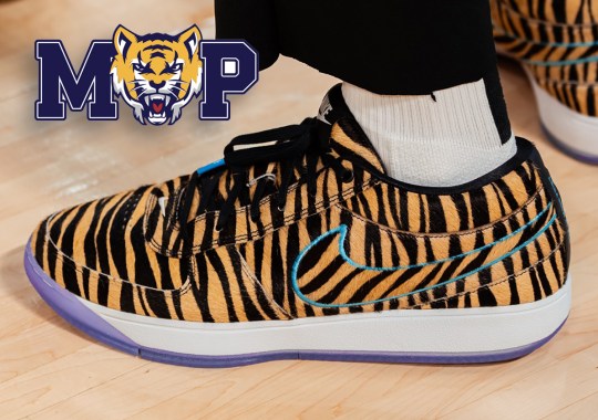 Nike Book 1 “Son Of Moss Point” PE Covered In Tiger Stripes