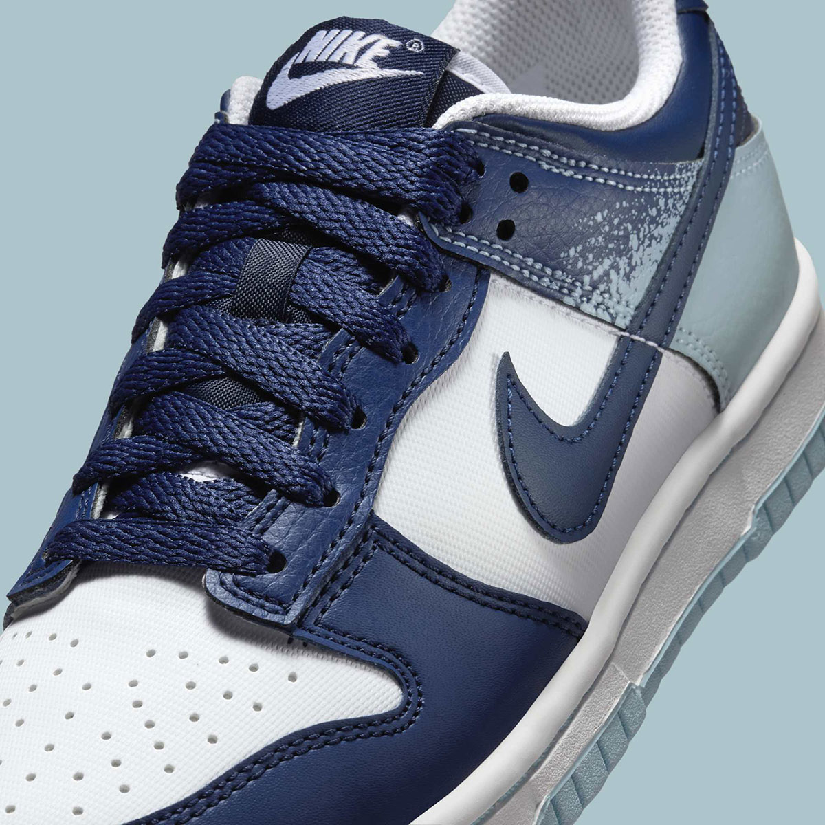 Nike Dunk Low Gs Blue Splatter Ib7687 100 9