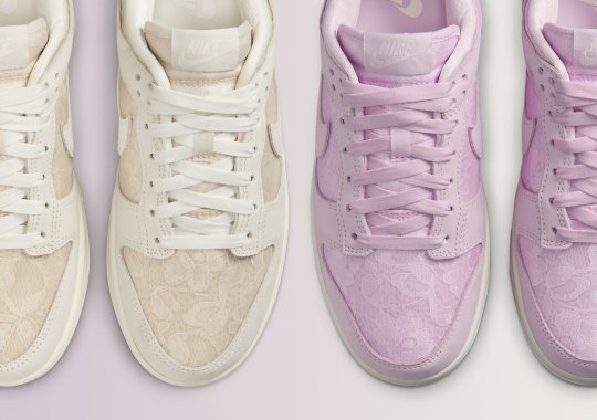 The Nike Dunk Low Slips Into Lace For Summer