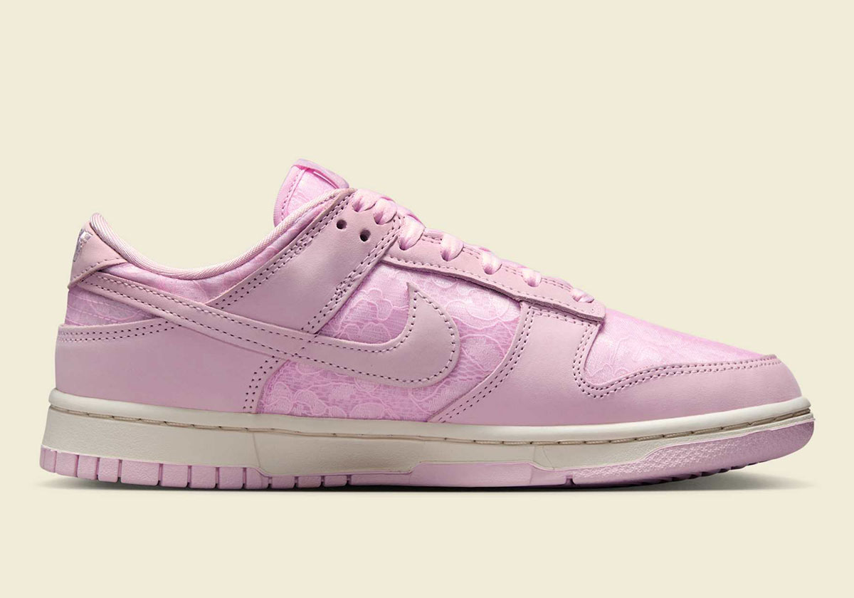 Nike Dunk Low Lace Regal Pink Soft Pearl Pink Foam Hj5870 600 6