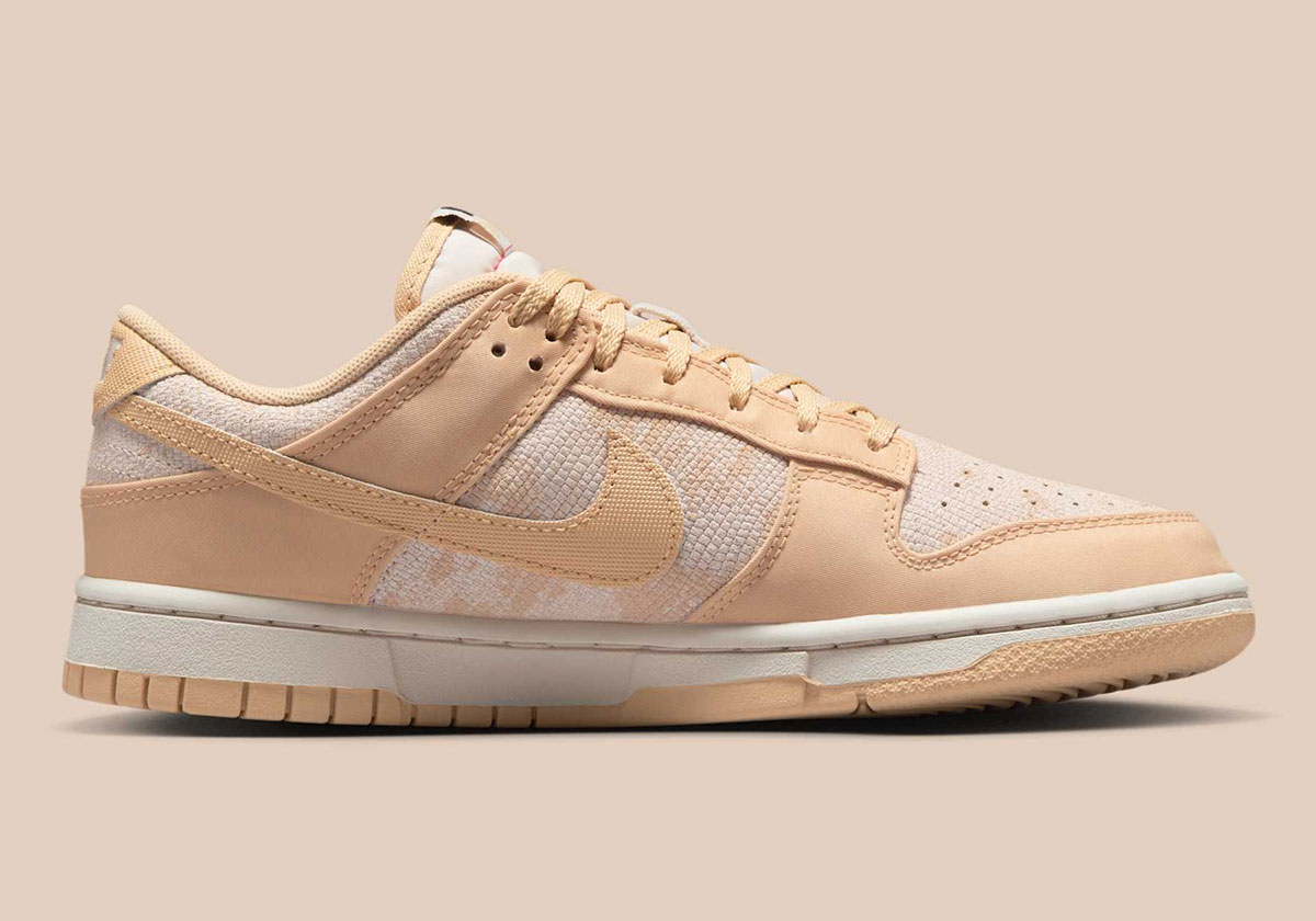 Nike Dunk Low Snakeskin Light Orewood Brown Sesame Hj5777 101 8