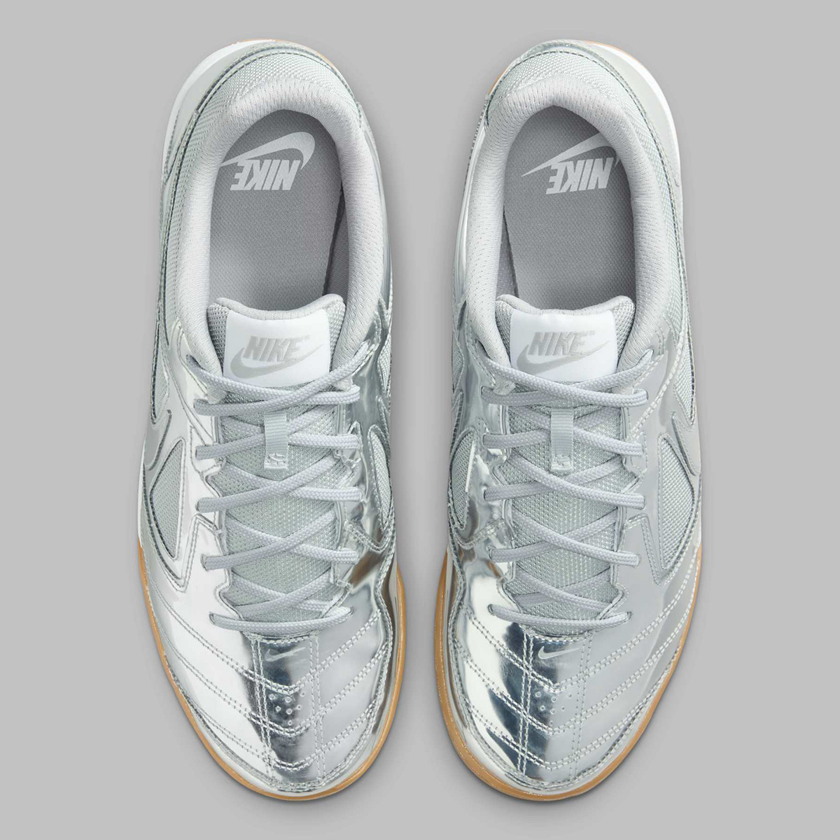 Nike Gato Chrome Silver Gum Ib3566 001 2