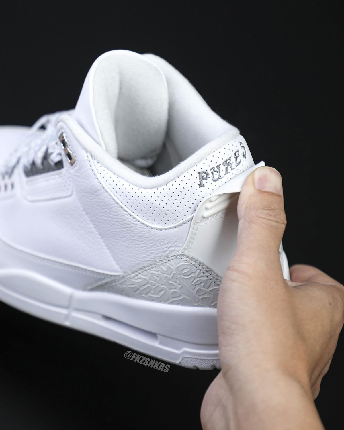Pure Money Jordan 3s 4
