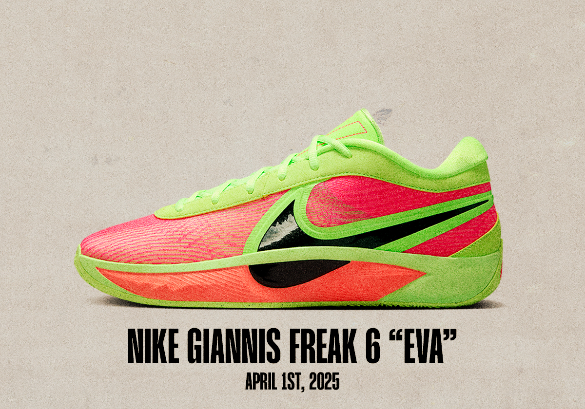 Sneaker Release Dates March 30 April 5 2025 Nike Giannis Freak 6 Eva
