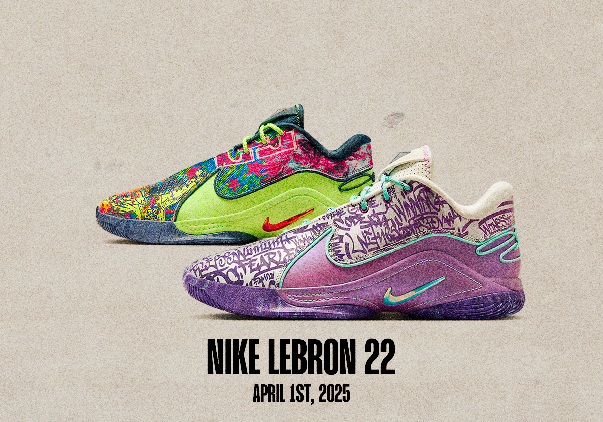 Sneaker Release Dates March 30 April 5 2025 Nike Lebron 22 Bryces World Frozen Grape