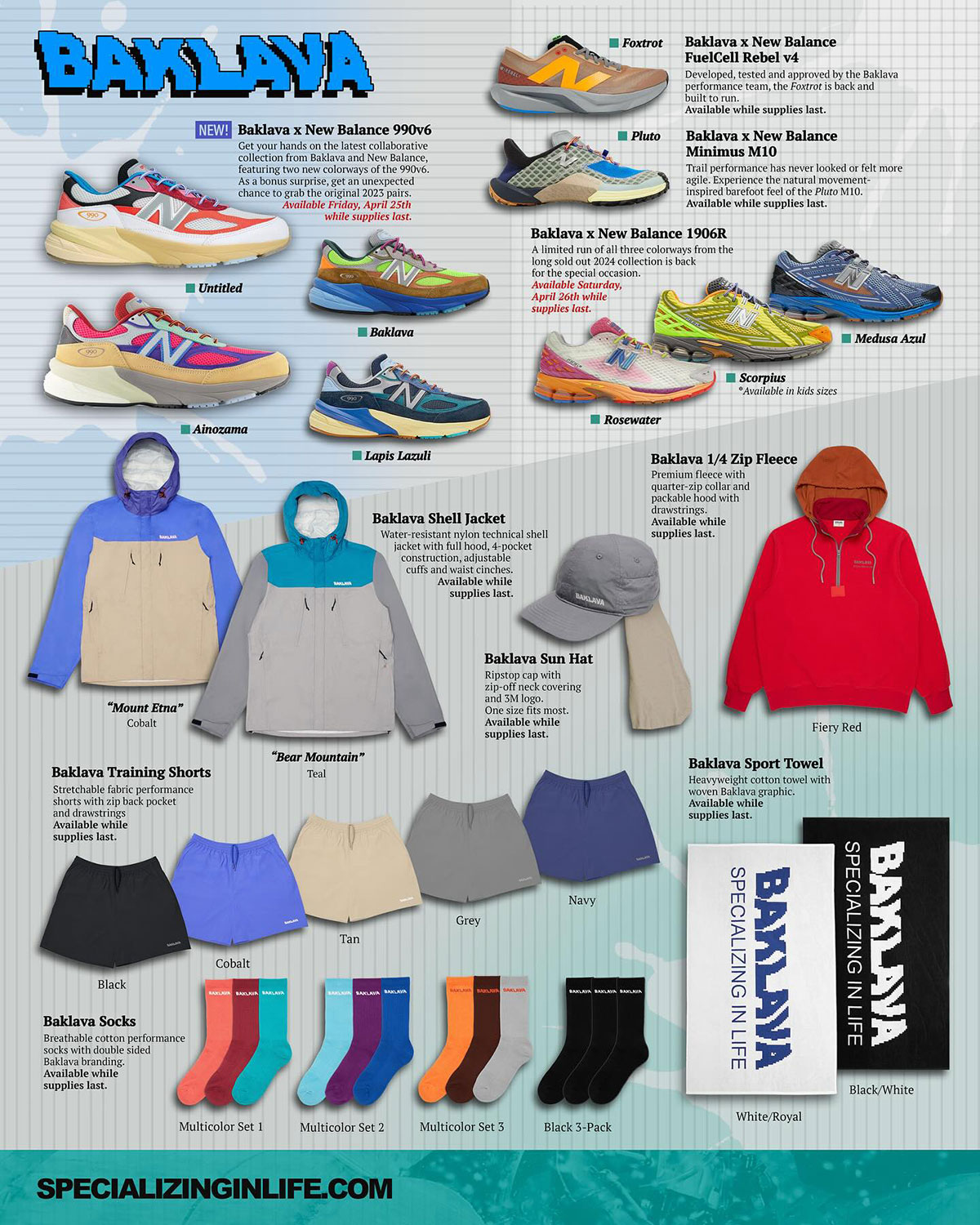 Action Bronson Baklava New Balance Megastore 4