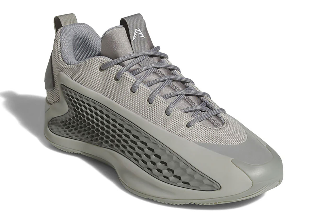 Adidas Anthony Edwards 1 Low Metallic Grey Dove Grey Js1775 2
