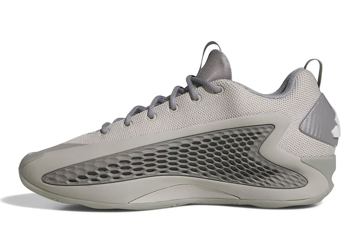Adidas Anthony Edwards 1 Low Metallic Grey Dove Grey Js1775 6