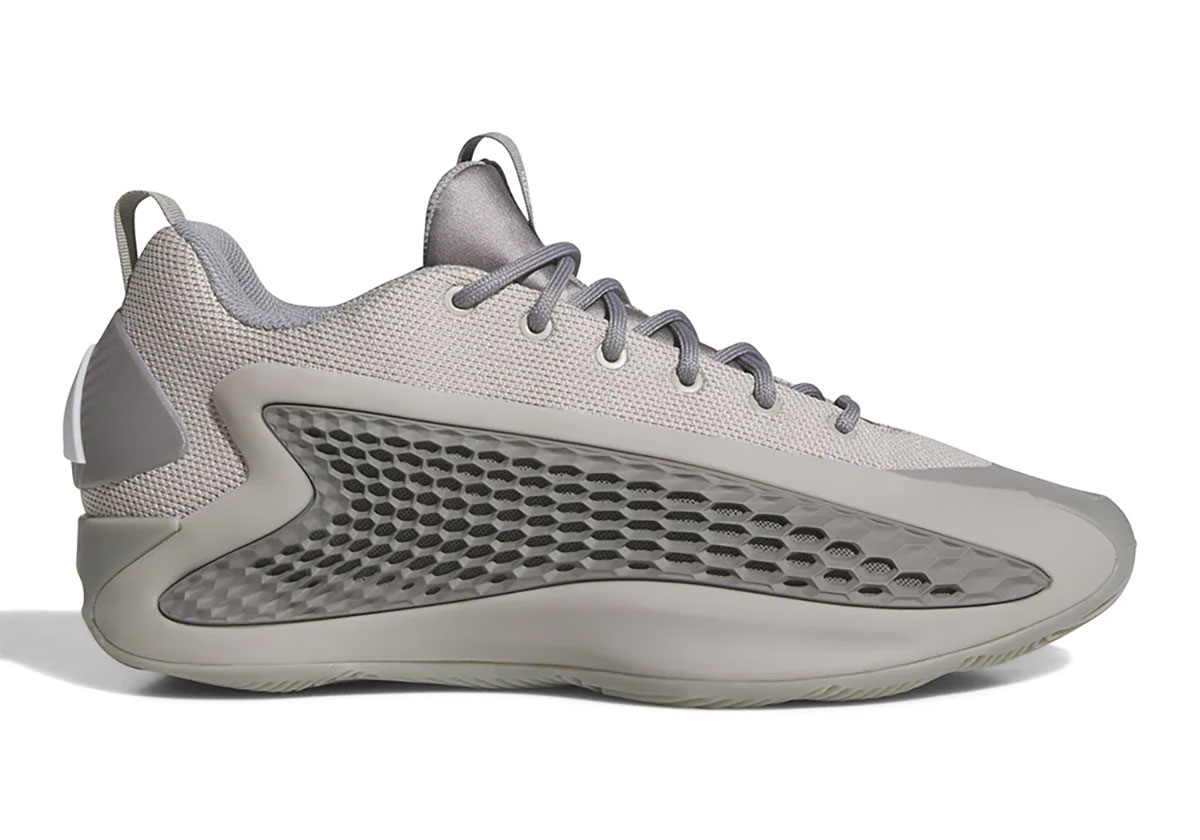 adidas Prepares The Anthony Edwards Low 2 In A Timberwolf Grey