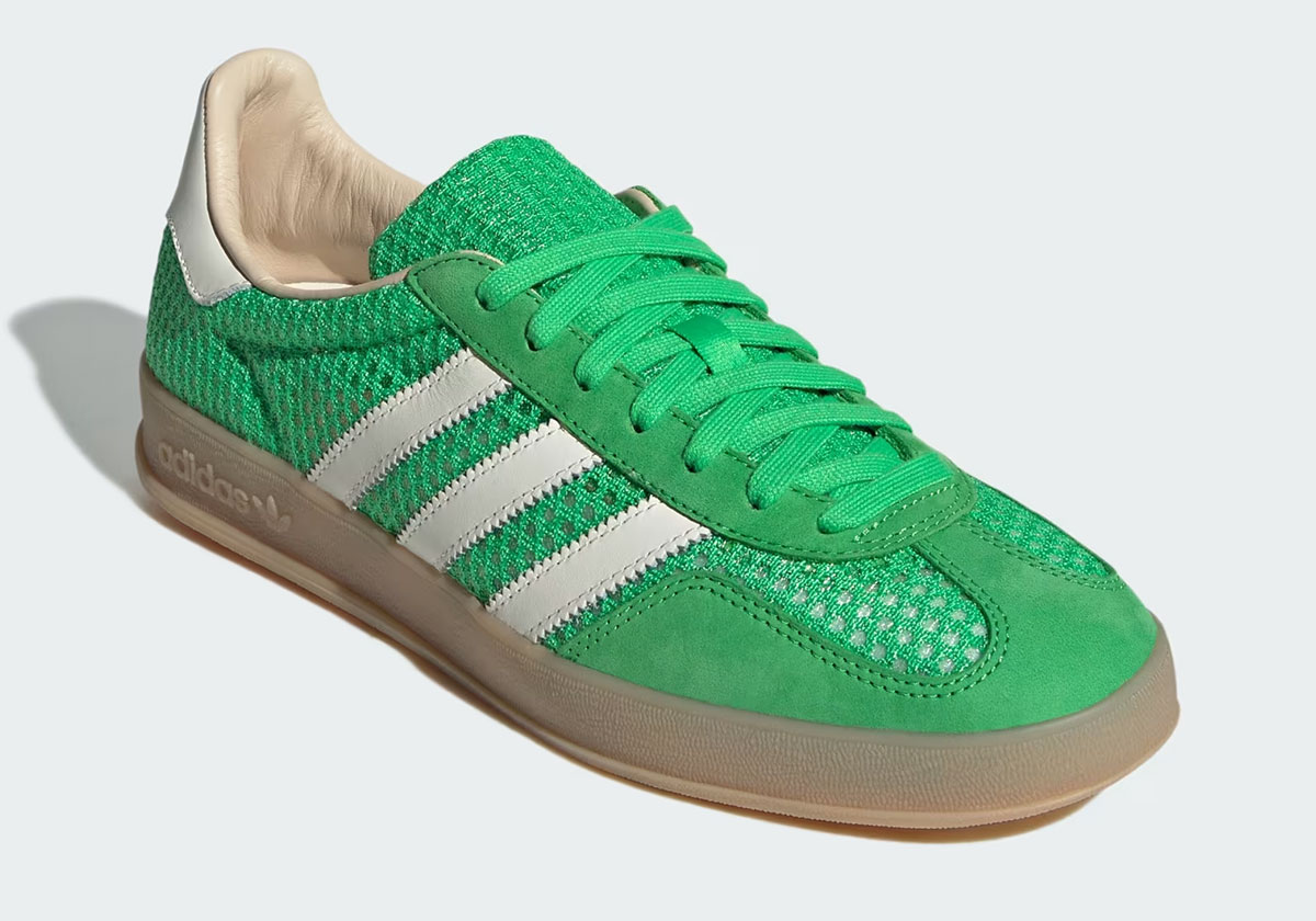 Adidas Gazelle Indoor Energy Green Off White Magic Beige Jh5417 4
