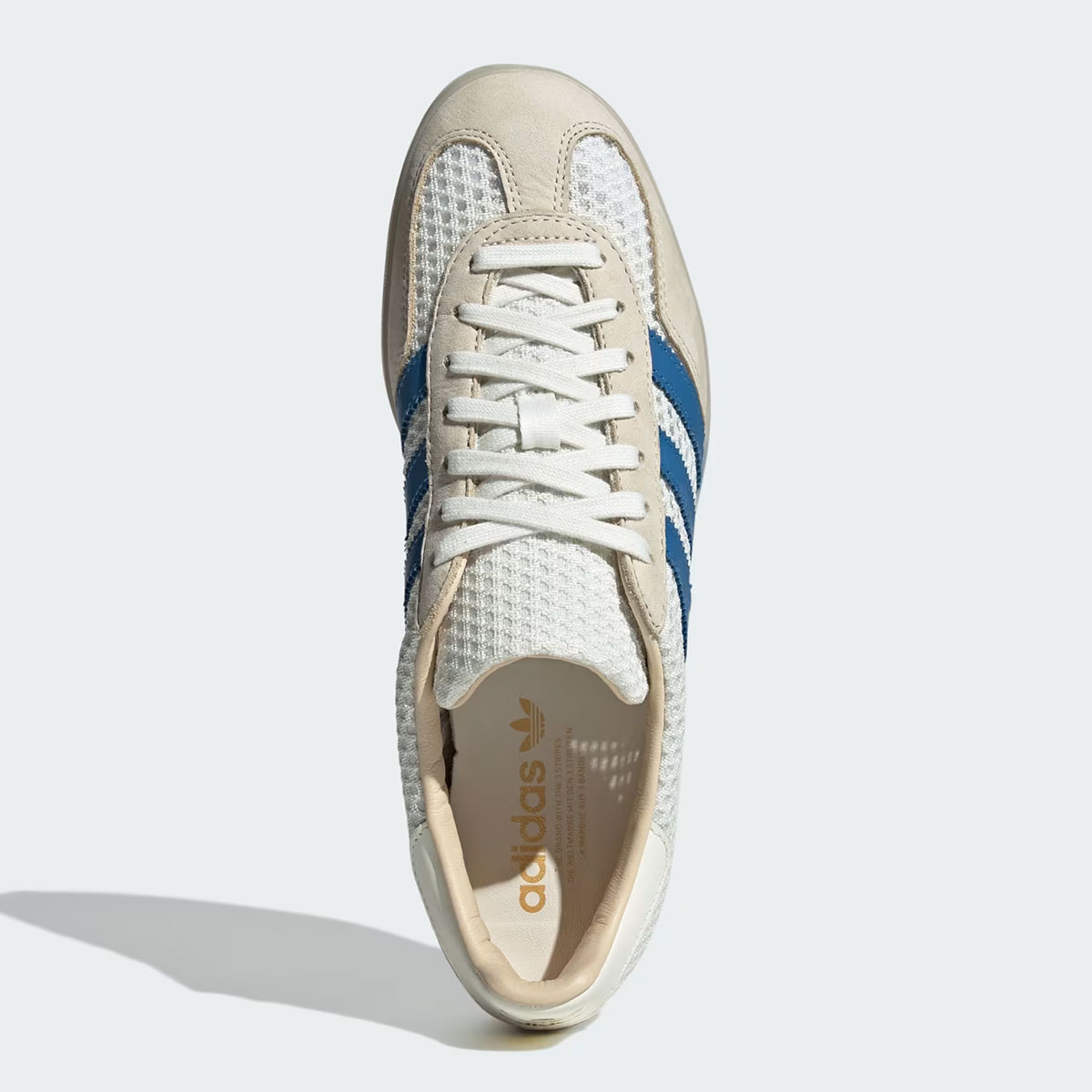 Adidas Gazelle Indoor Mesh Off White Focus Blue Warm Vanilla Jh5419 2