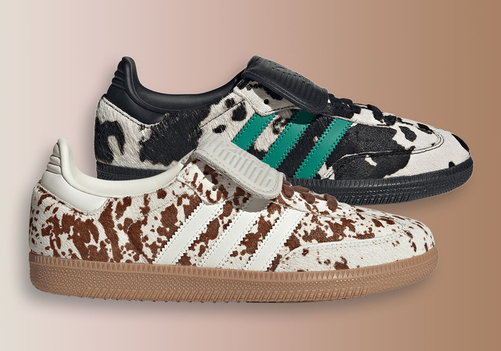 The Wales Bonner Vibes Continue With The adidas Samba "Cow Print" Pack