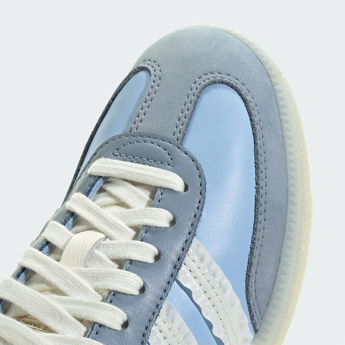 Adidas Samba Ruffle Stripes Blue Jr8829 1