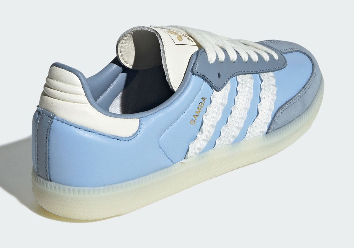 Adidas Samba Ruffle Stripes Blue Jr8829 4