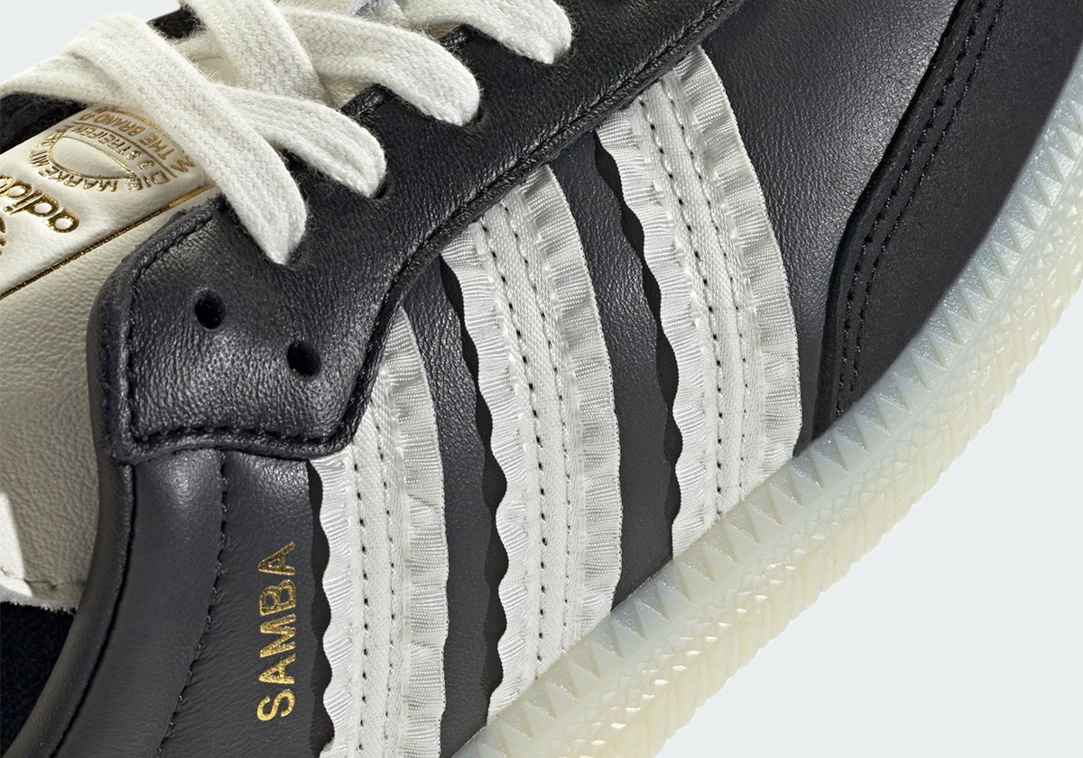 Caroline Hu Approved: The adidas Samba Takes On "Ruffle Stripes" For Summer/Fall 2025