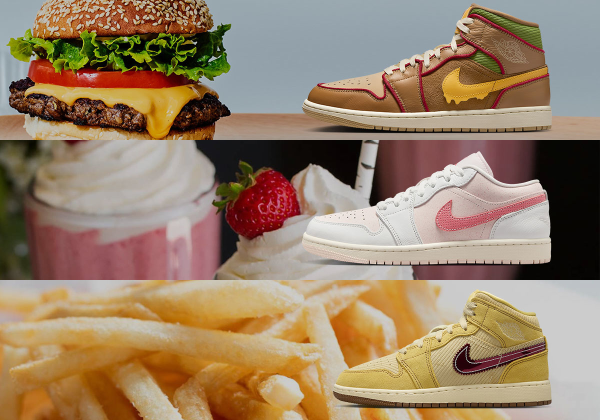 Jordan Brand Serves Up Burgers, Fries, And A Shake